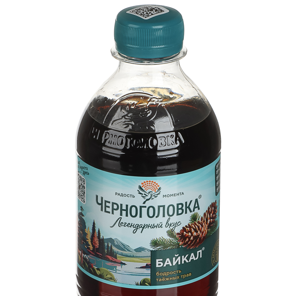 Напиток безалкогольный Черноголовка Байкал 0,5 л ПЭТ, ПАК 12 шт., арт.№ 347-588