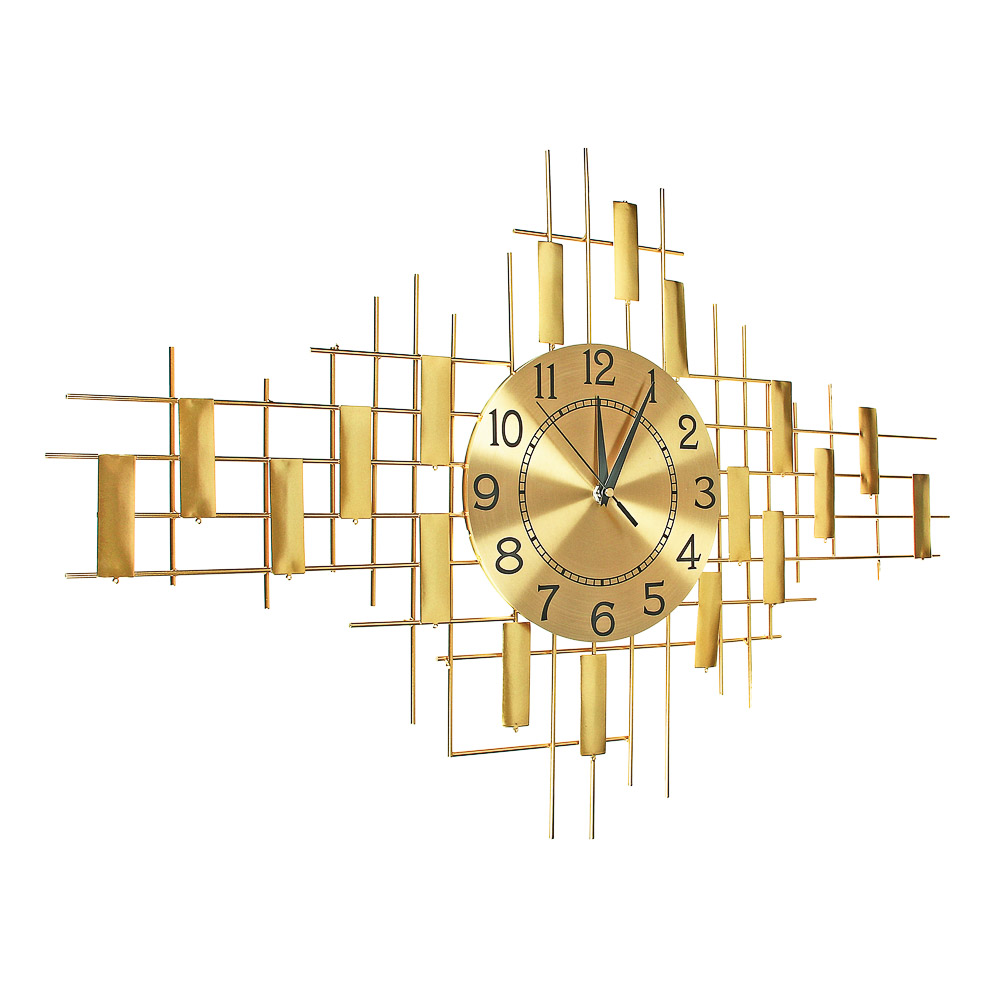 LADECOR CHRONO Часы настенные, d22 см, 77x52см,  металл, арт.1, арт.№ 581-951