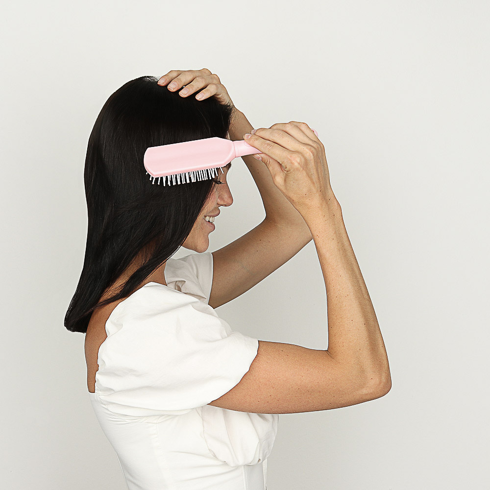 ЮНИLOOK Расческа массажная Пастель, пластик, 23х4,5см, 4 цвета, арт.№ 319-148