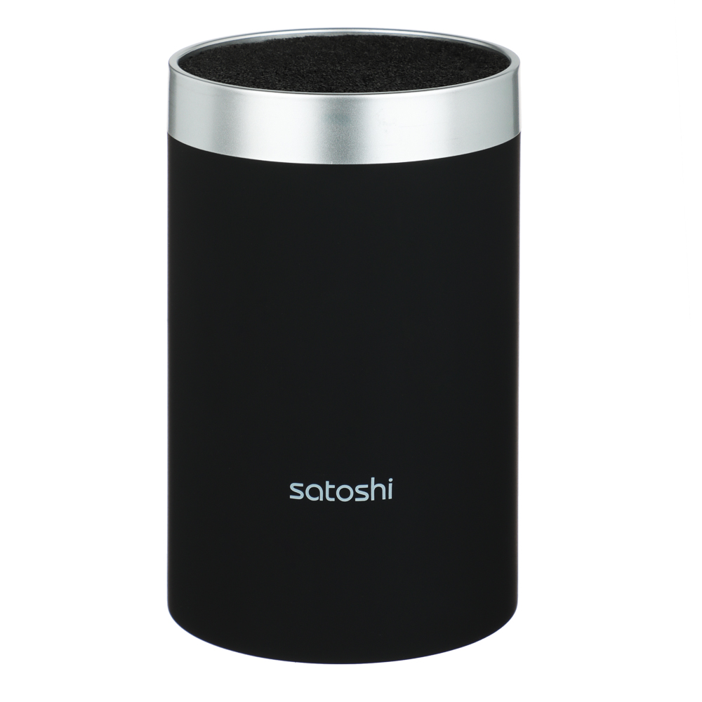 SATOSHI Меко Подставка для ножей d11х18см, полипропиленовые разделители, арт.№ 803-376