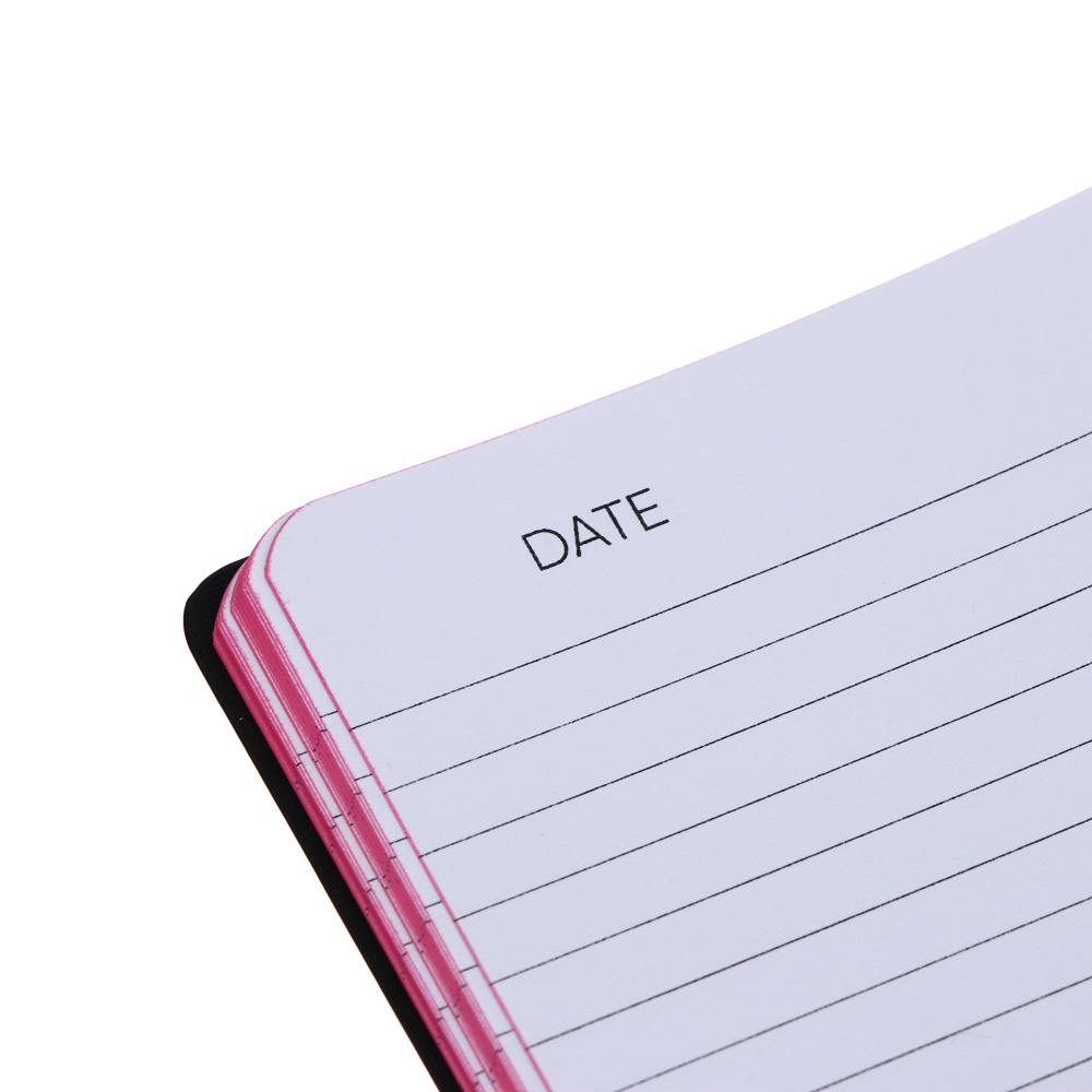 Бизнес-блокнот "АНИМЕ 2" А5, 192 страницы, гибкая обложка искусственная кожа, цветной срез, резинка, 2 закладки, арт.№ 572-280