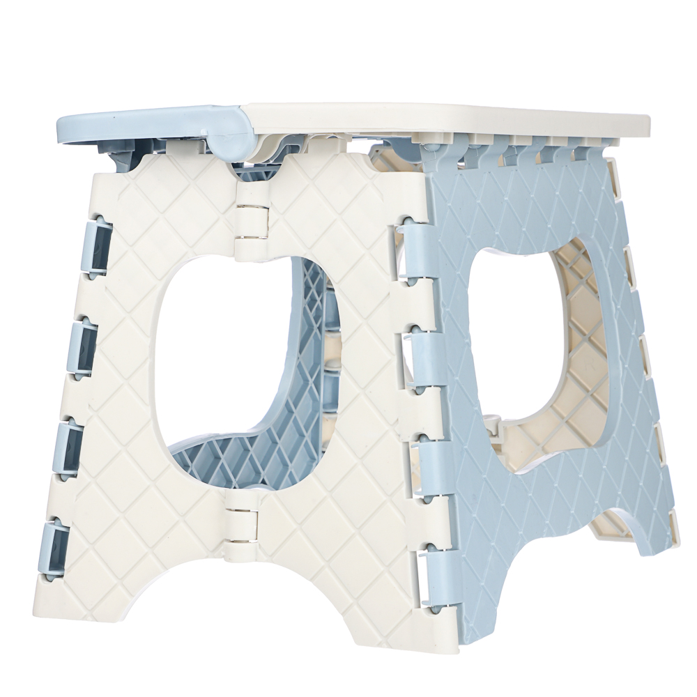 VETTA Табурет складной с ручкой, 23x18x19,5 см, пластик, арт.№ 465-266