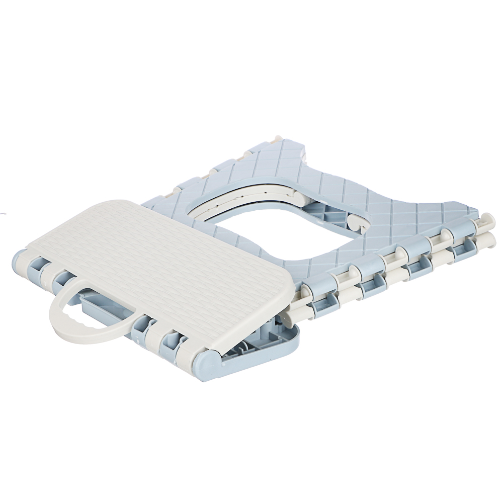 VETTA Табурет складной с ручкой, 23x18x19,5 см, пластик, арт.№ 465-266