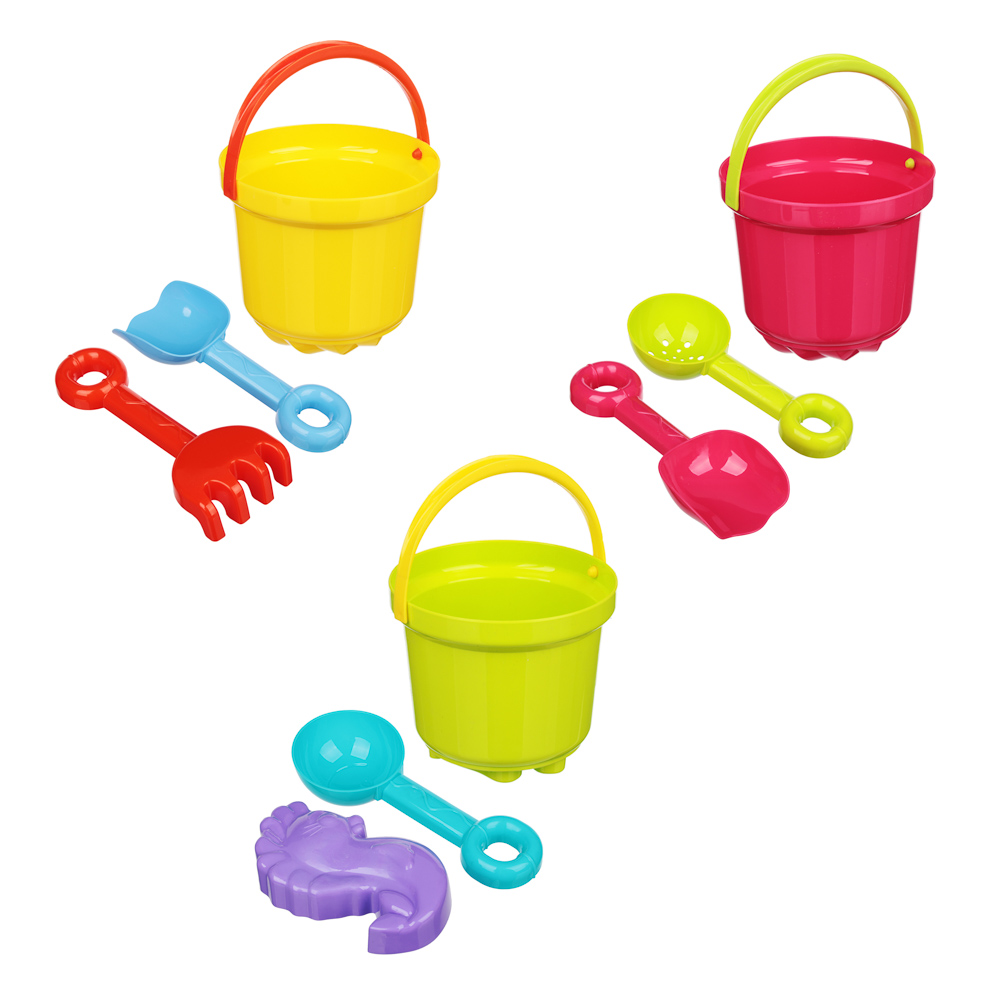 РОСИГРУШКА Набор для песочницы с малым ведром 2-3 пр., арт.№ 430-112