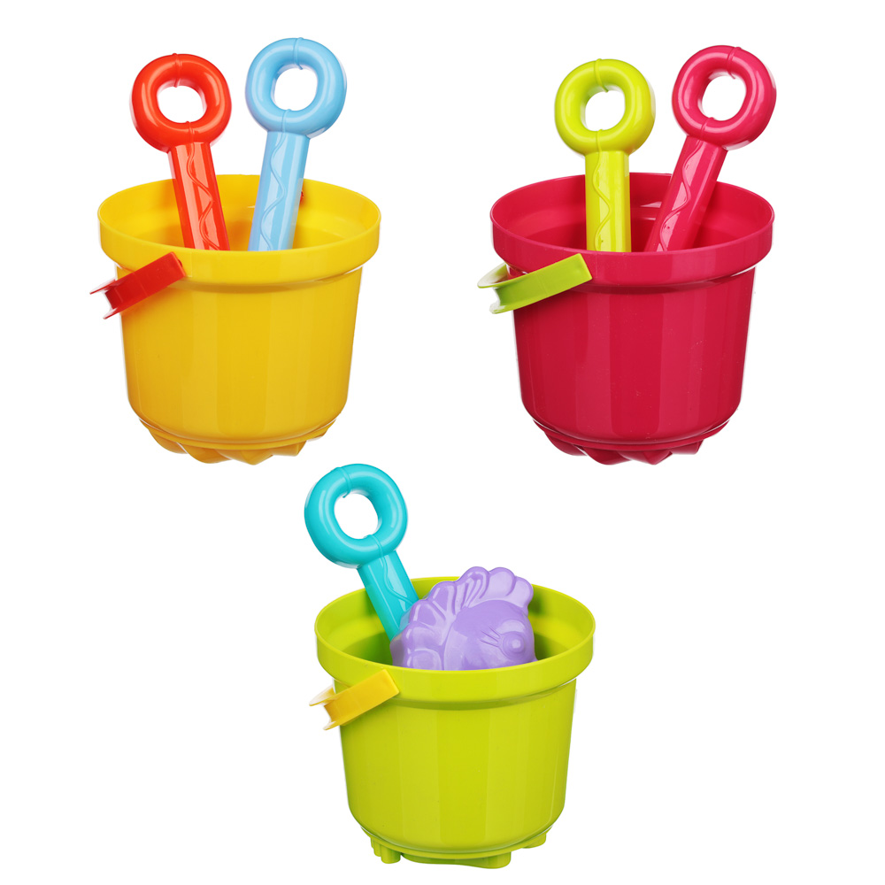 РОСИГРУШКА Набор для песочницы с малым ведром 2-3 пр., арт.№ 430-112