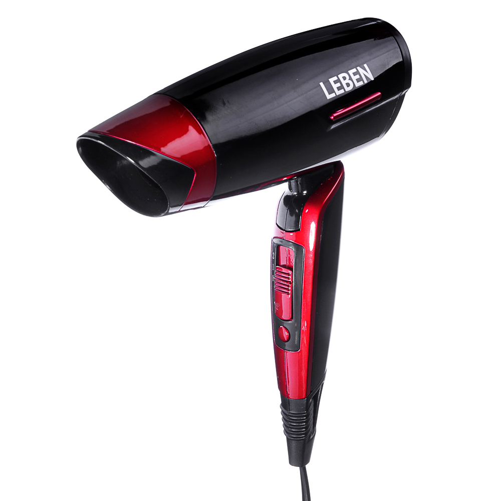 LEBEN Фен для волос 1200Вт, 2 скорости, HT-1200, арт.№ 259-126