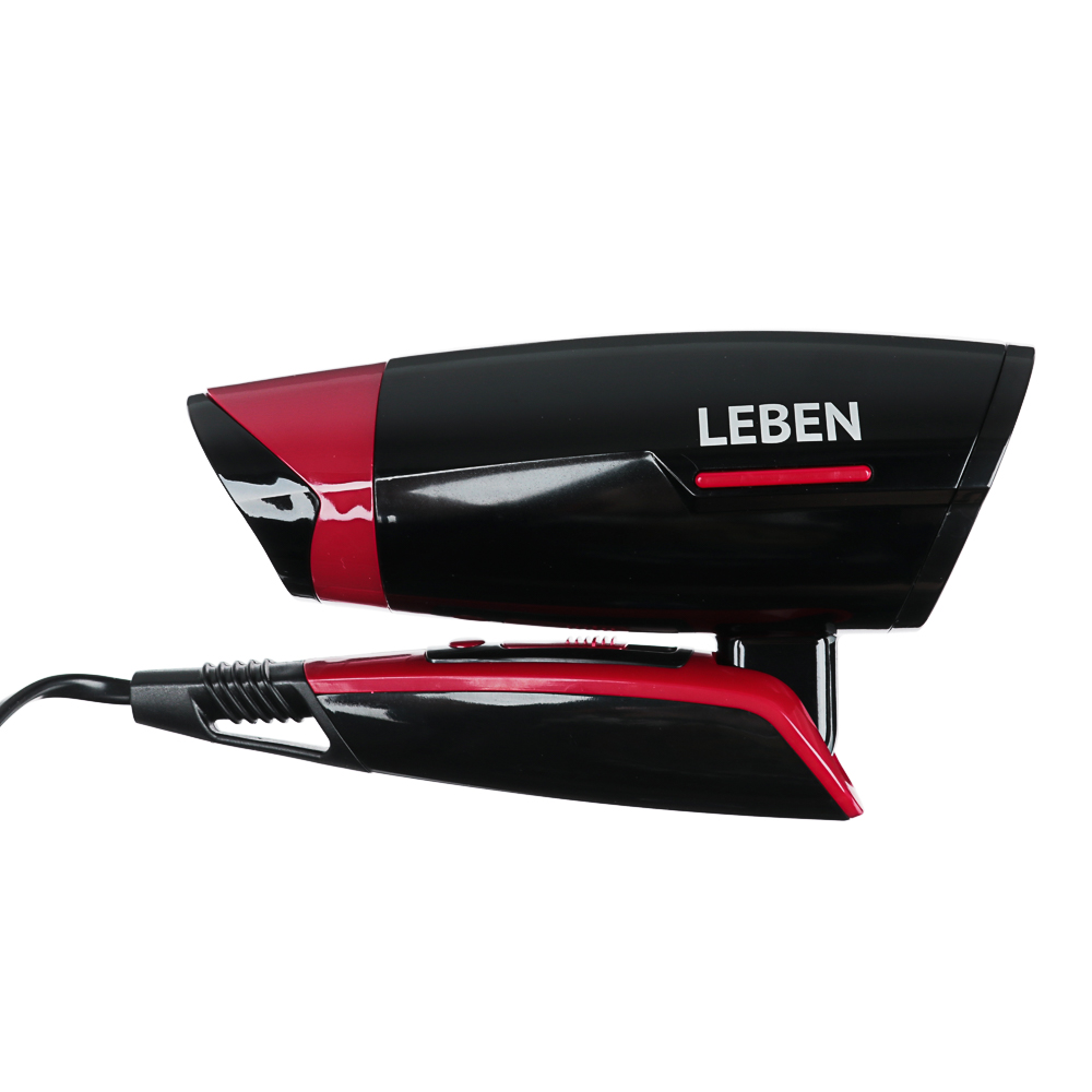 LEBEN Фен для волос 1200Вт, 2 скорости, HT-1200, арт.№ 259-126