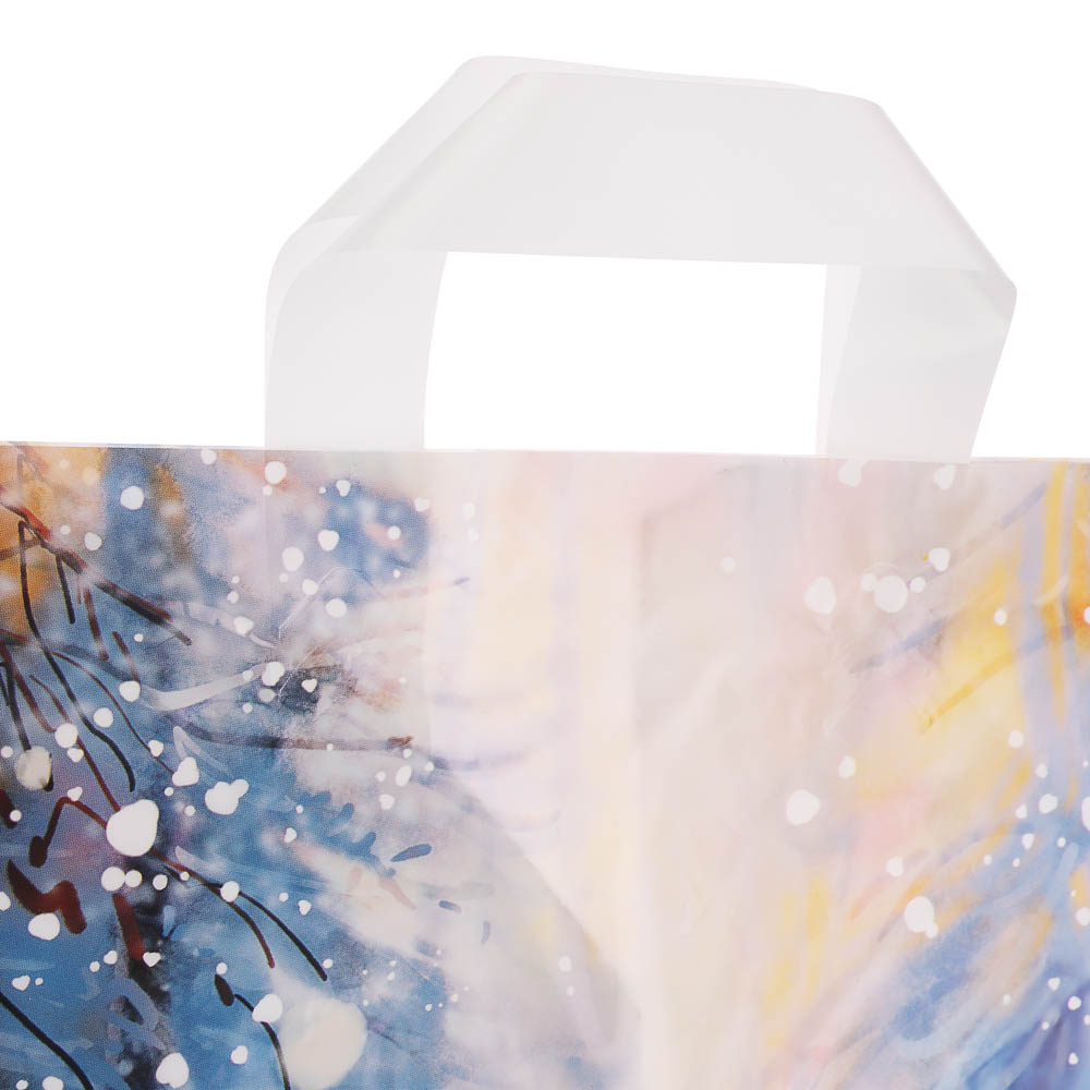 Пакет с петлевой ручкой 38*42+4, " Новый год»2 дизайна в асс., арт.№ 568-265