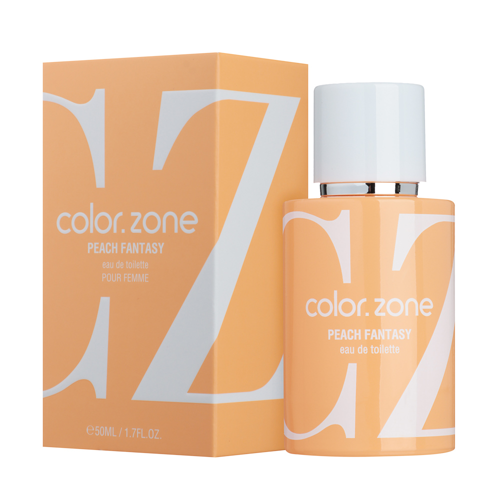 Туалетная вода женская тм UNIQUE color.zone Peach Fantasy, 50 мл, арт.№ 313-376