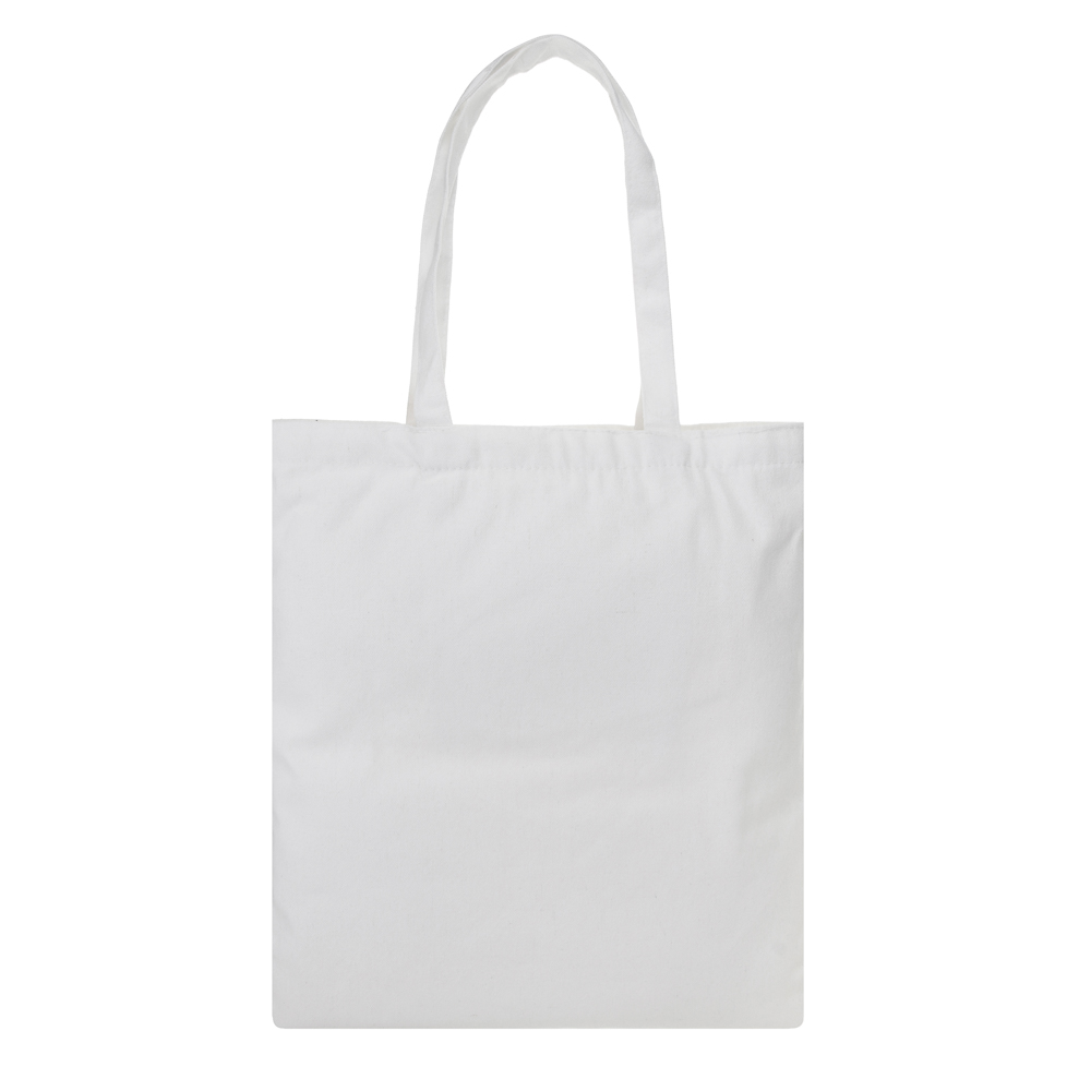 Сумка-шоппер, 38x42см, "Люби меня", внутренний карман, длинные ручки 58 см, полиэстер под ткань, арт.№ 090-080