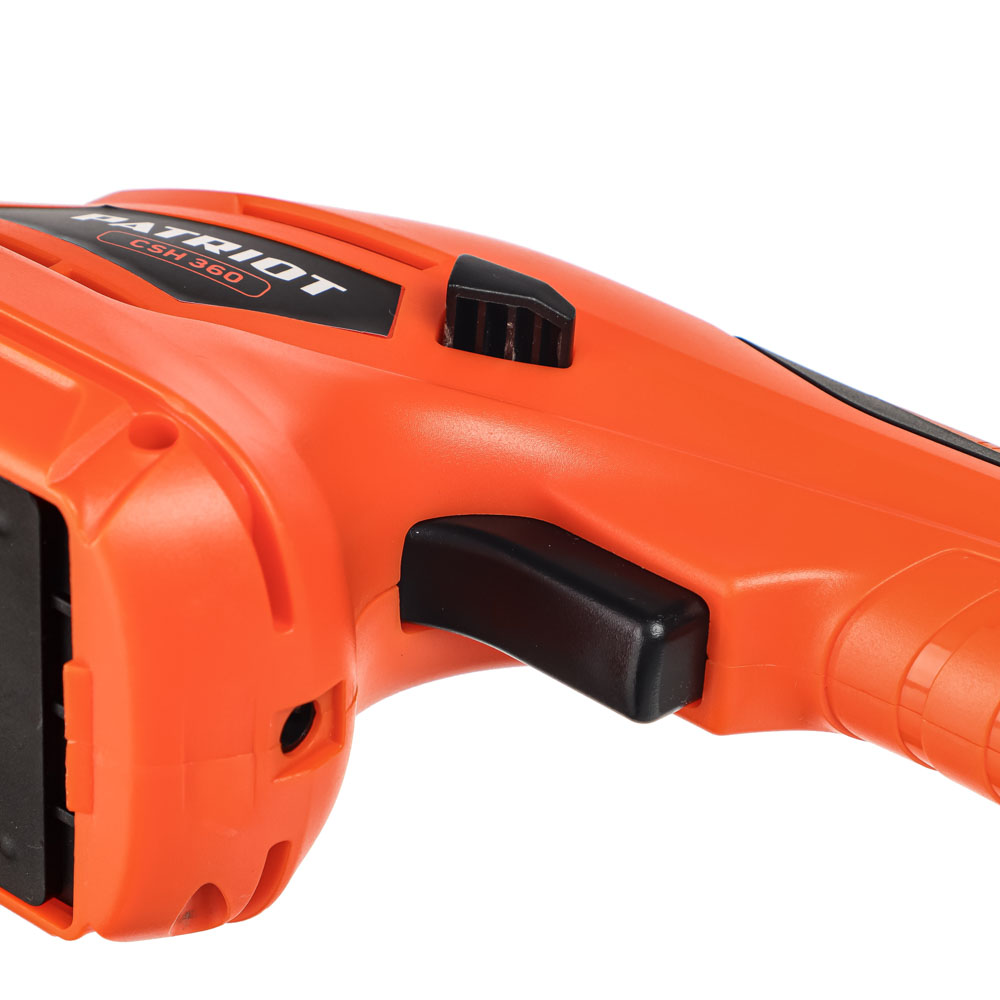 Ножницы-кусторез аккумул. PATRIOT CSH 360 3,6В, лазер.заточка, 80мм, макс. 8мм, акб1,3Ah, USB Type-C, арт.№ 220-001