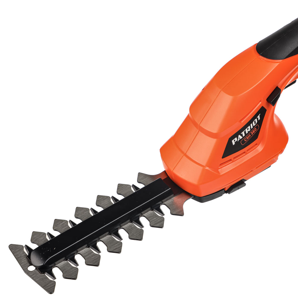 Ножницы-кусторез аккумул. PATRIOT CSH 360 3,6В, лазер.заточка, 80мм, макс. 8мм, акб1,3Ah, USB Type-C, арт.№ 220-001