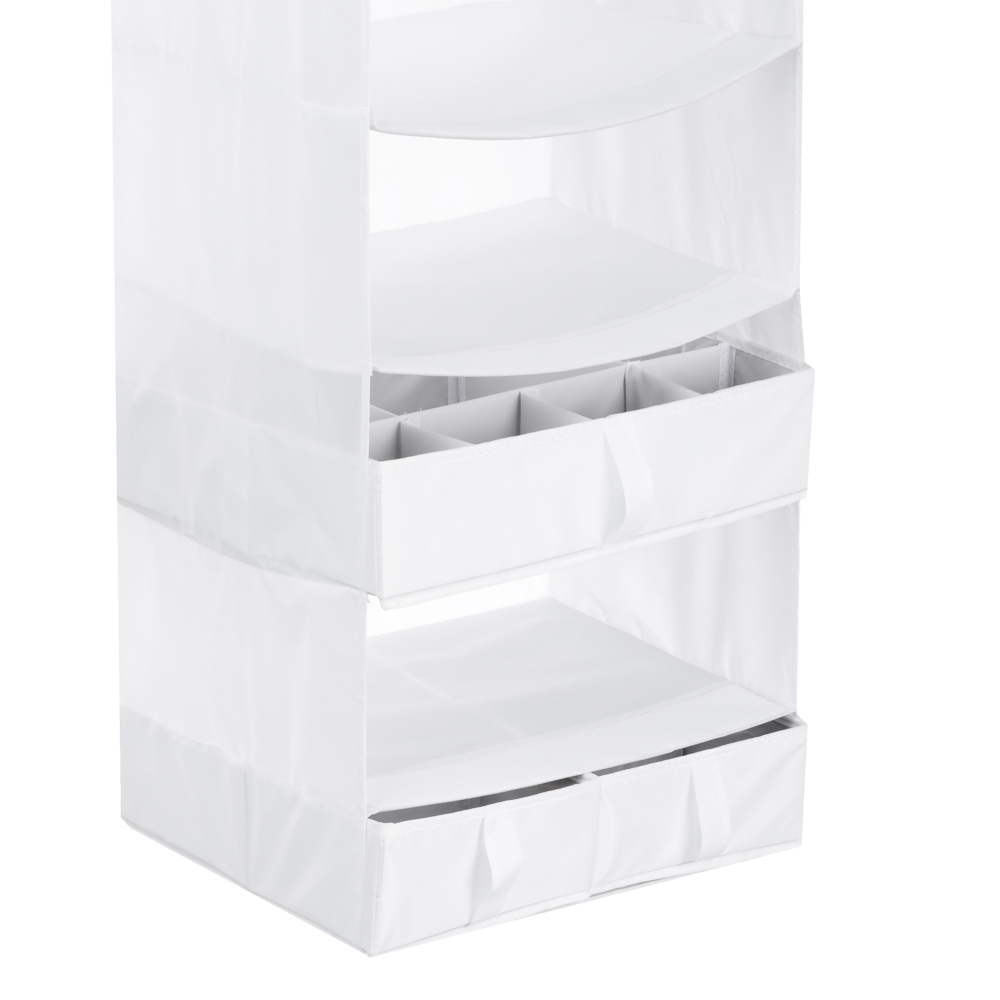 VETTA Кофр подвесной, 5 отделений, 40х30х90см, Швеция, полиэстер, белый, арт.№ 457-718