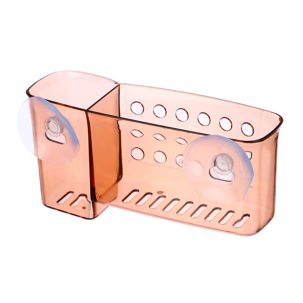 VETTA Полка настенная, 2 отделения, ПС, 16,5x5x8см, 3 цвета, арт.№ 478-049