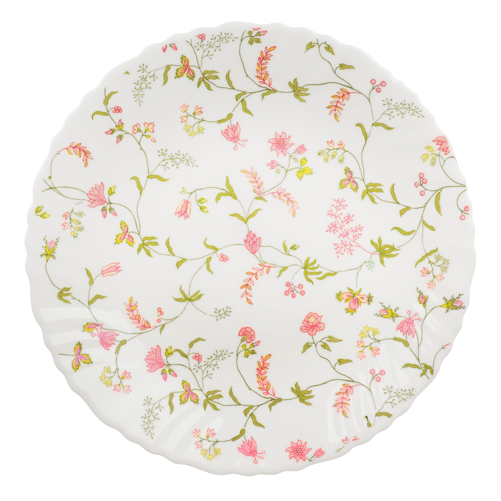 MILLIMI Клавель Тарелка десертная опаловое стекло 19см, арт.№ 818-006