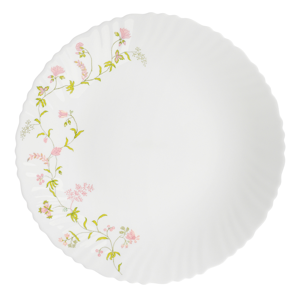 MILLIMI Клавель Тарелка подстановочная опаловое стекло 24см, арт.№ 818-007