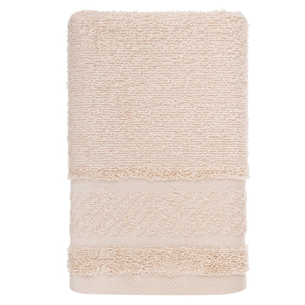 PROVANCE Виана Полотенце махровое, 100% хлопок, 30х70см, 450гр/м, бежевый, арт.№ 484-015