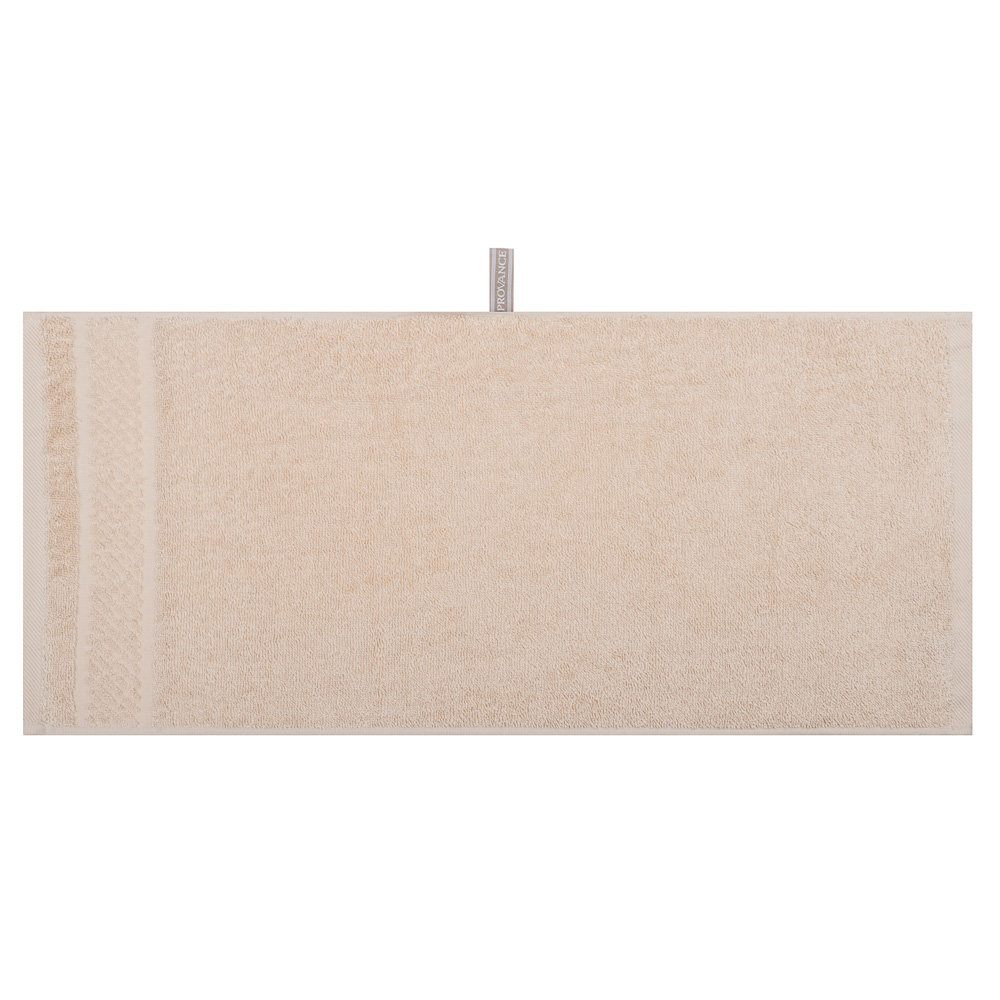 PROVANCE Виана Полотенце махровое, 100% хлопок, 30х70см, 450гр/м, бежевый, арт.№ 484-015