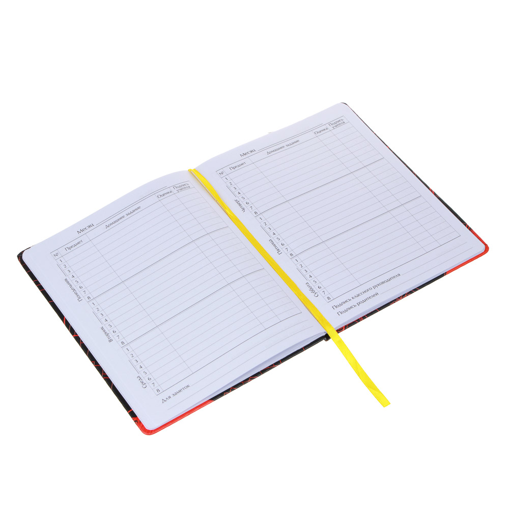 Дневник школьный 48 листов формат А5+ "Урбан коллекшн", 20,8х16,5 см, твердая обложка искусственная кожа с цветной печатью, закладка, арт.№ 564-047