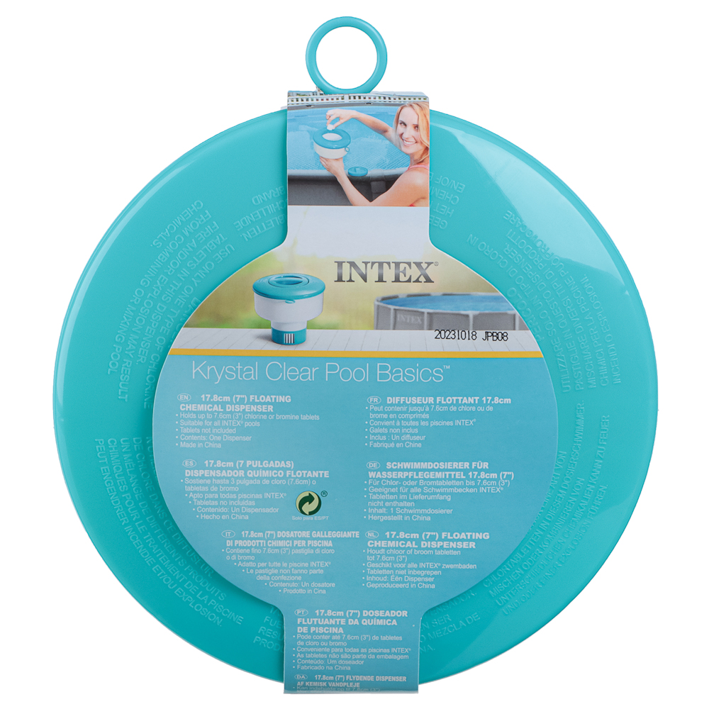 INTEX Дозатор плавающий 7", 17,8см, 29041NP, арт.№ 109-161