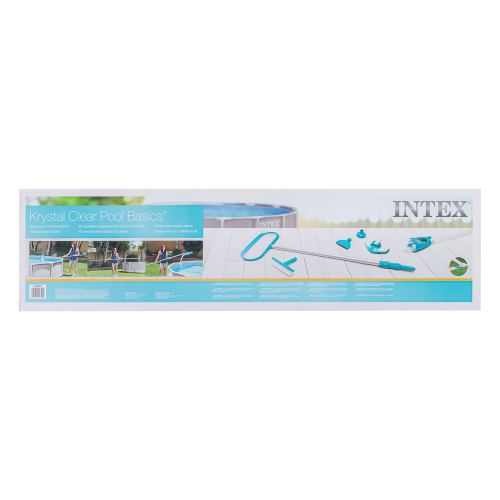 INTEX Комплект для очистки бассейна Дэлюкс, с выдвижной рукояткой, 28003, арт.№ 109-255