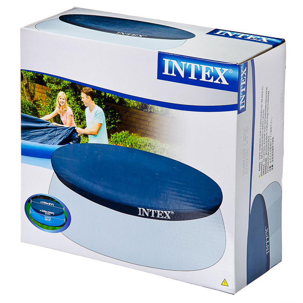 INTEX Крышка для круглого бассейна с надувными бортами, 305см, 58938/28021, арт.№ 359-431