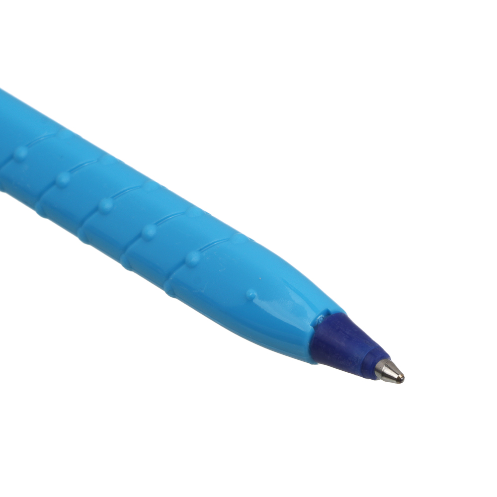 Ручка шариковая ClipStudio синяя, наконечник 0,7 мм, трехгранный корпус, 4 цвета, арт.№ 627-174