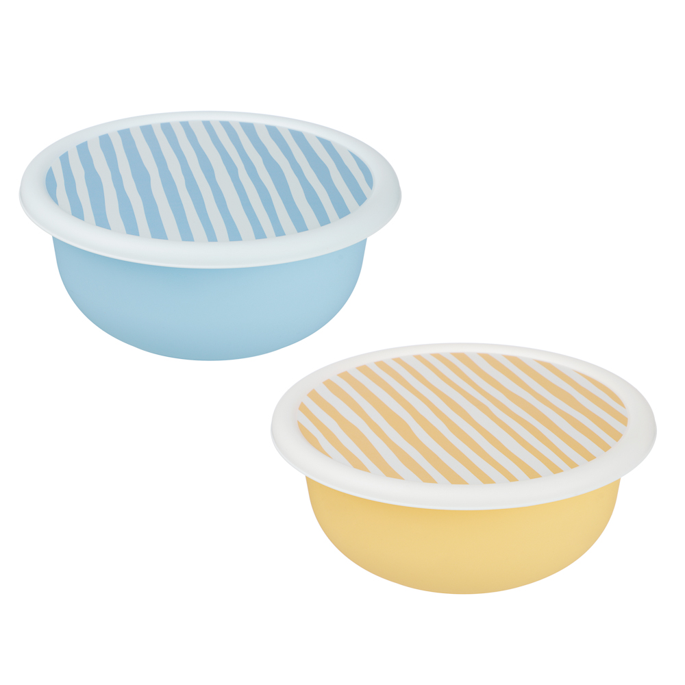 Орра Миска с крышкой 2,1л, пластик, 2 цвета, арт.№ 861-605