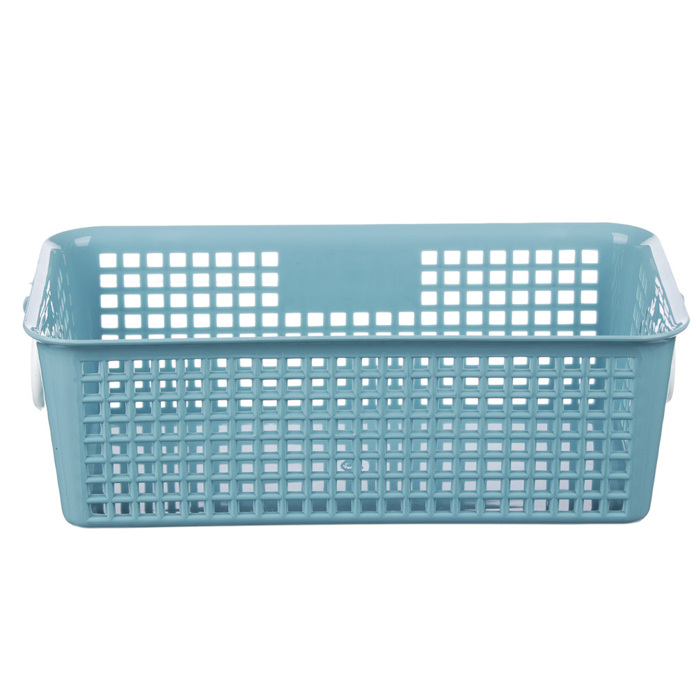VETTA Блок для хранения мелочей "Корзина", 20x11x7см, пластик, 3 цвета, арт.№ 444-212