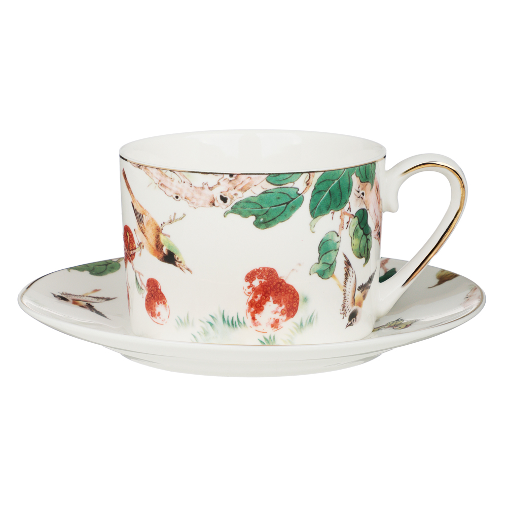 MILLIMI Нежность Набор чайный 4 пр., 250мл, 15см, фарфор, арт.№ 802-465