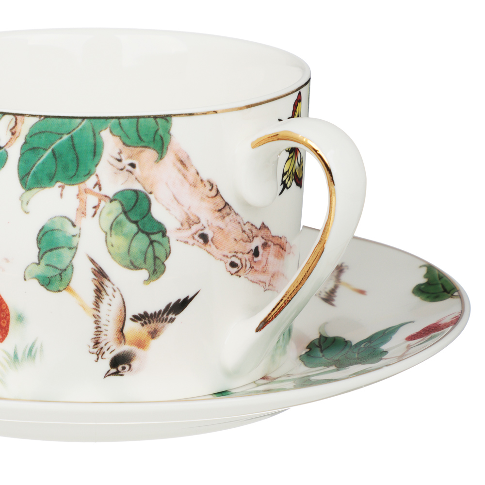 MILLIMI Нежность Набор чайный 4 пр., 250мл, 15см, фарфор, арт.№ 802-465