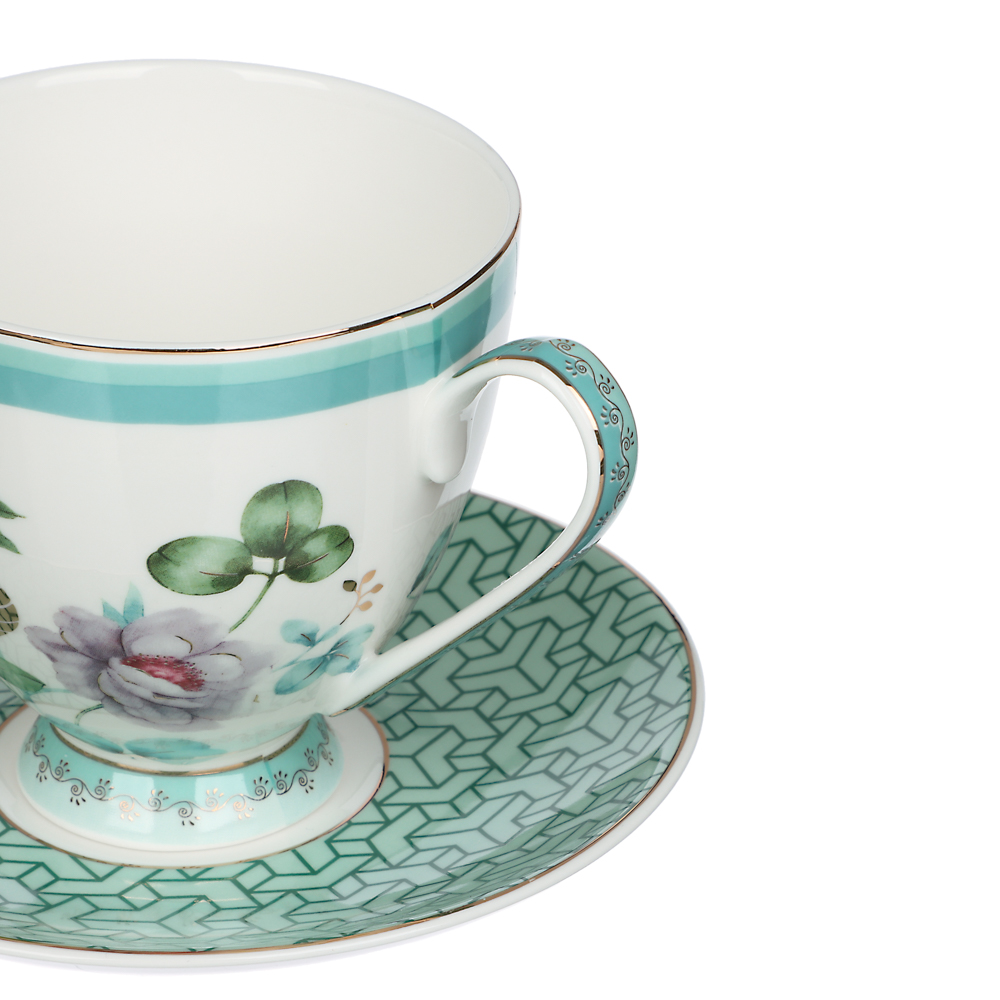 MILLIMI Орнэла Набор чайный 2 пр., 320мл, 15см, фарфор, арт.№ 802-467