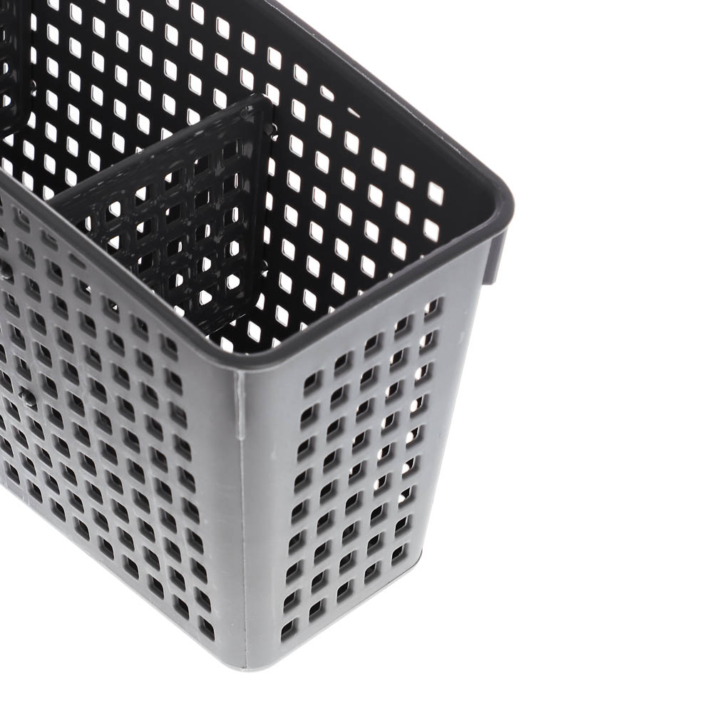 Органайзер Лофт с перегородками 245х95х140 мм белый, серый, арт.№ 457-855