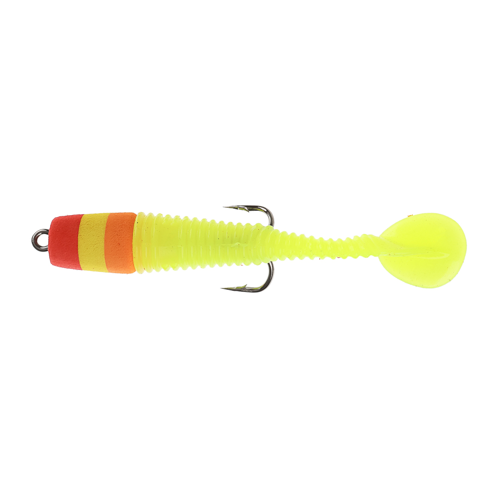 Набор силиконовых приманок "Комбо" тм AZOR FISHING, 75мм, 5 цветов, арт.№ 145-007