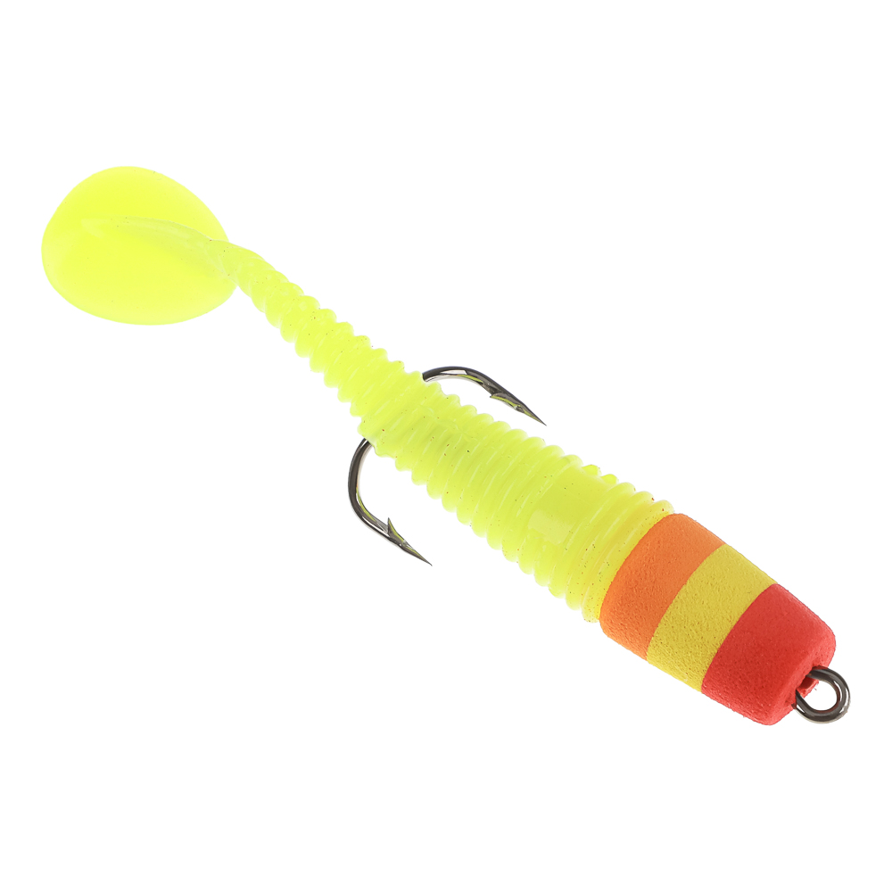 Набор силиконовых приманок "Комбо" тм AZOR FISHING, 75мм, 5 цветов, арт.№ 145-007