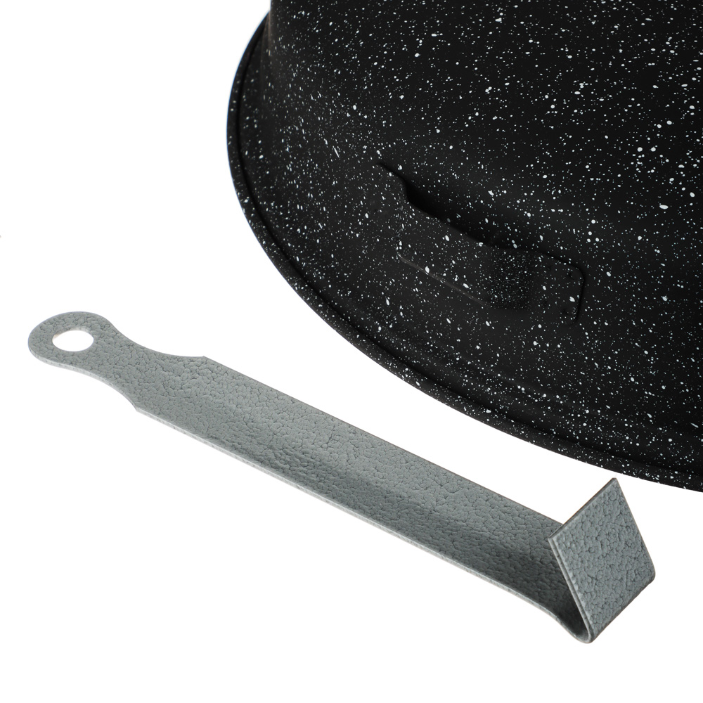 SATOSHI Сковорода гриль-газ 33см, , угл.сталь, антипригарное покрытие, арт.№ 846-004