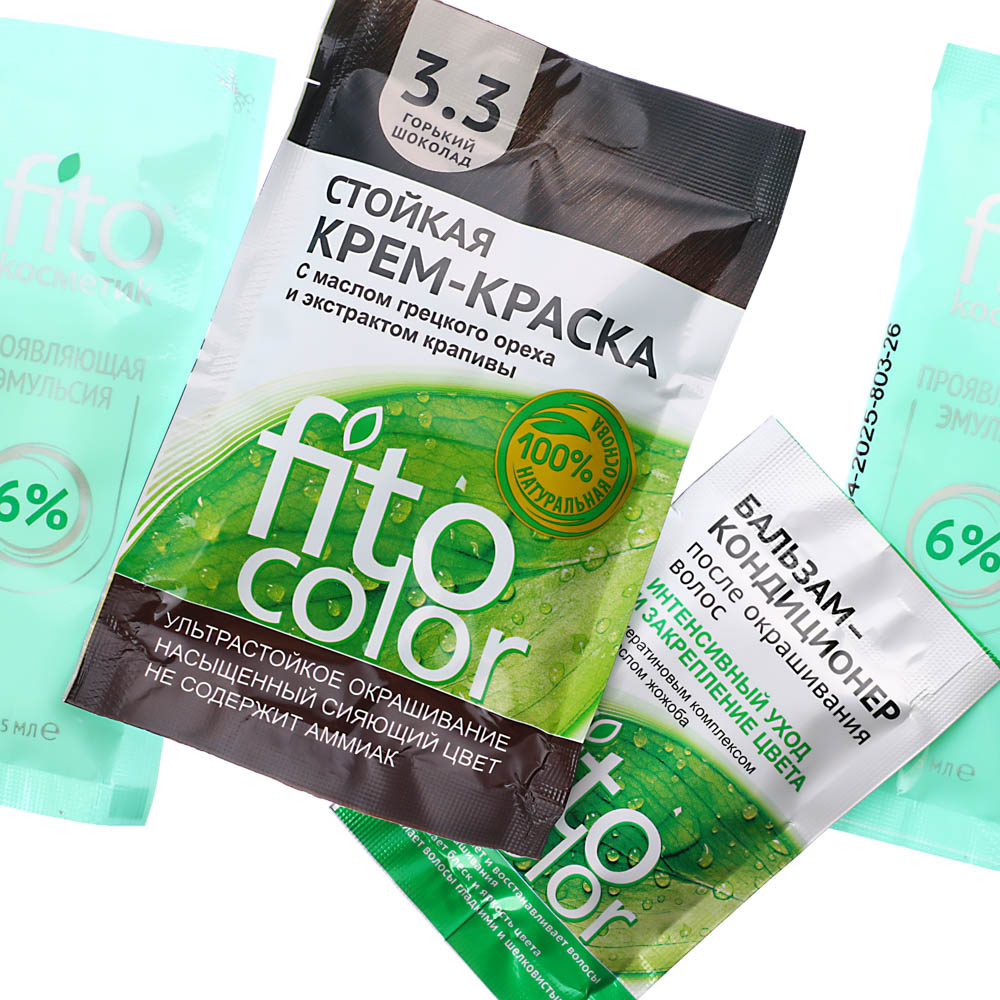 Краска для волос FITO COLOR Classic, 115 мл, тон 3.3 горький шоколад, арт.№ 081-003