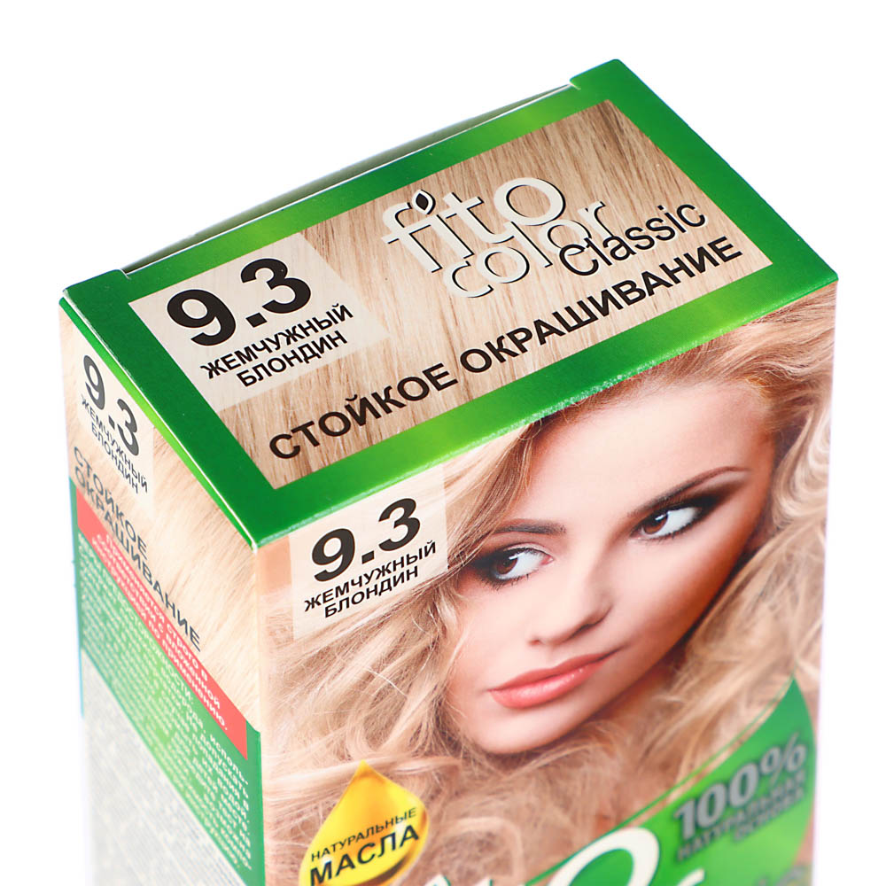 Краска для волос FITO COLOR Classic, 115 мл, тон 9.3 жемчужный блондин, арт.№ 081-011