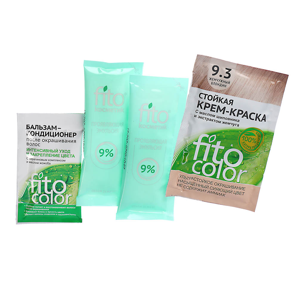 Краска для волос FITO COLOR Classic, 115 мл, тон 9.3 жемчужный блондин, арт.№ 081-011