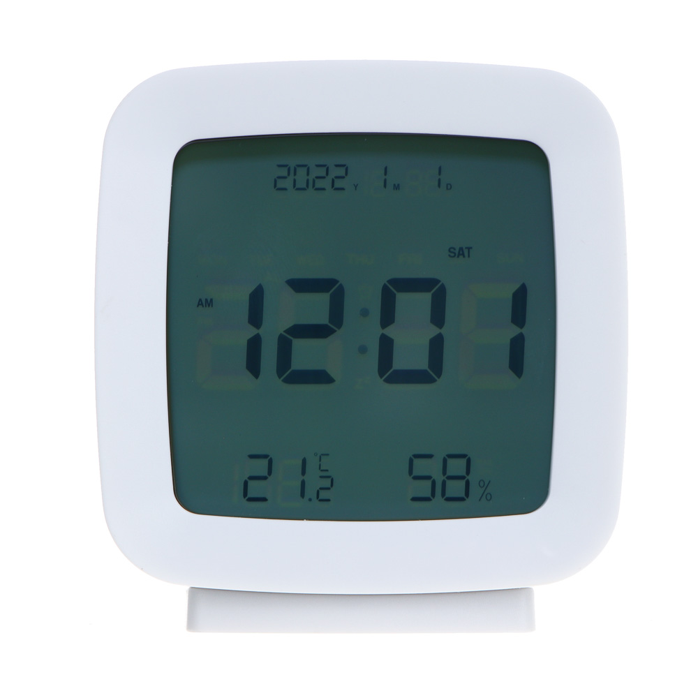 LADECOR CHRONO Будильник электронный, 7,8x8,5x4 см, 3xAAA, пластик, 2 цвета, арт.№ 529-234