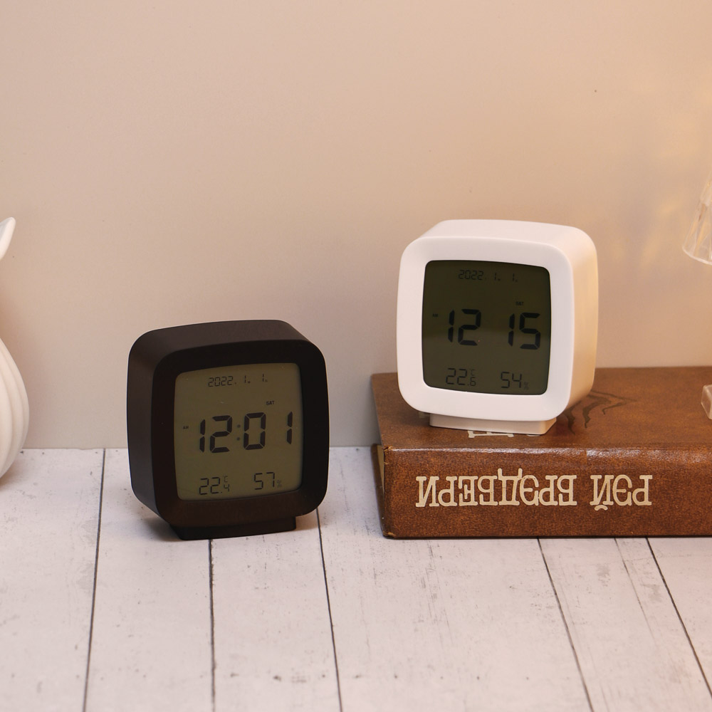 LADECOR CHRONO Будильник электронный, 7,8x8,5x4 см, 3xAAA, пластик, 2 цвета, арт.№ 529-234