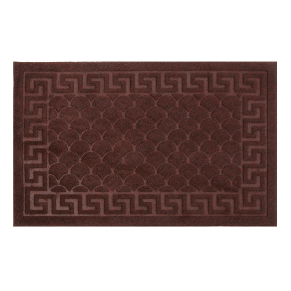 Коврик придверный тм VETTA, 45х75см, резиновый с ворсом, полиэстер, арт.№ 466-026