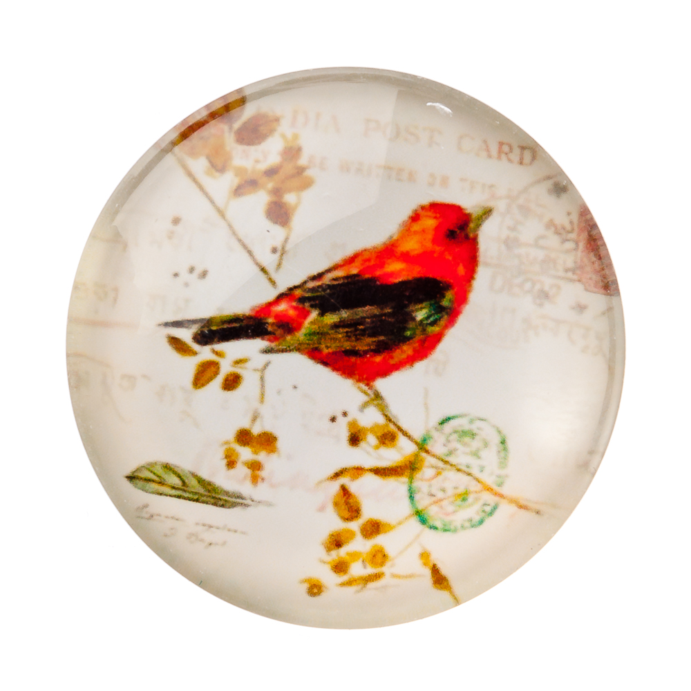 Магнит, 4х4х1,5см, стекло, 10-12 дизайнов, арт.№ 512-326