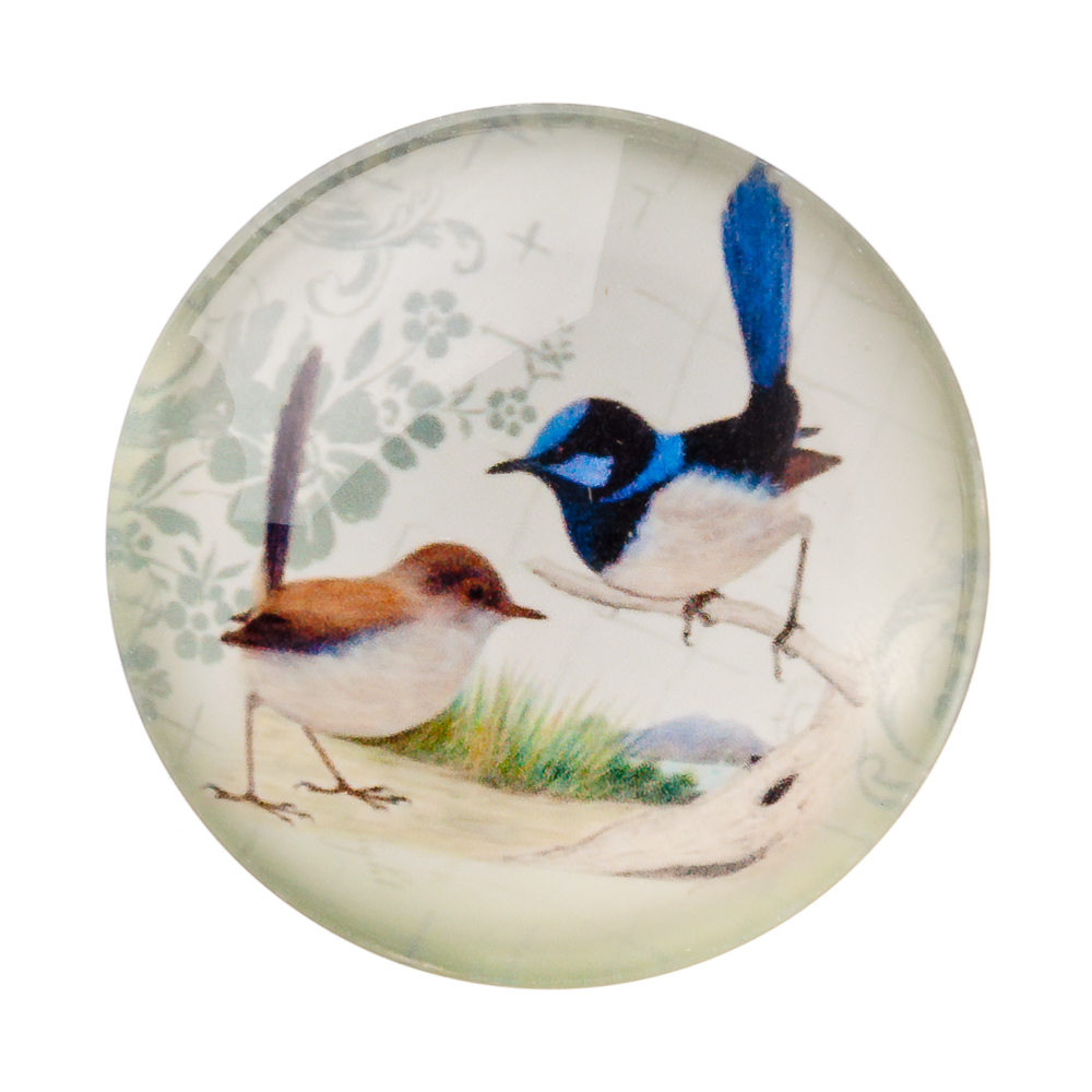 Магнит, 4х4х1,5см, стекло, 10-12 дизайнов, арт.№ 512-326