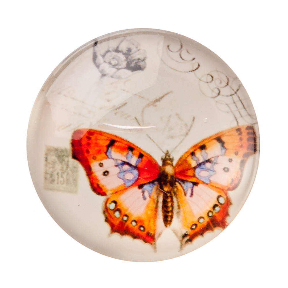 Магнит, 4х4х1,5см, стекло, 10-12 дизайнов, арт.№ 512-326