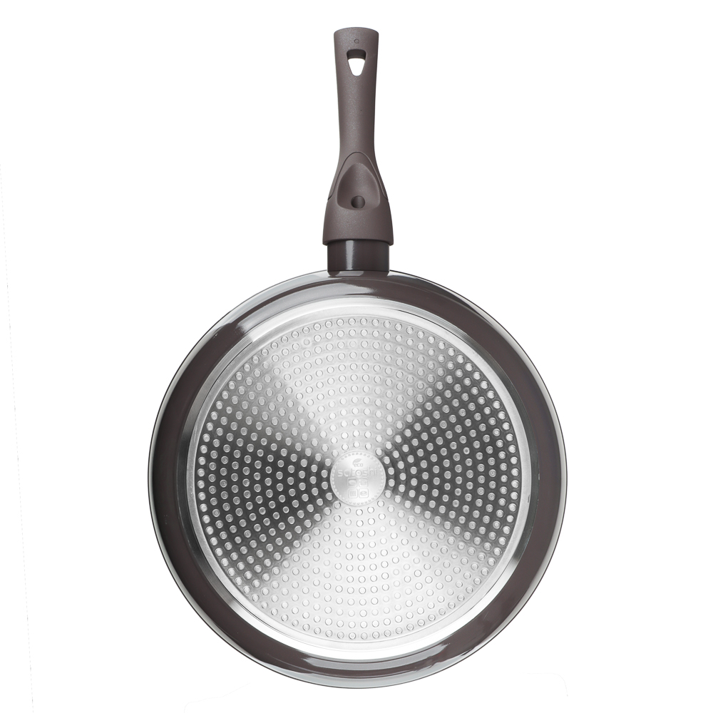 SATOSHI Валькур Сковорода литая d=30см, антипригарное покрытие мрамор, индукция, арт.№ 846-478