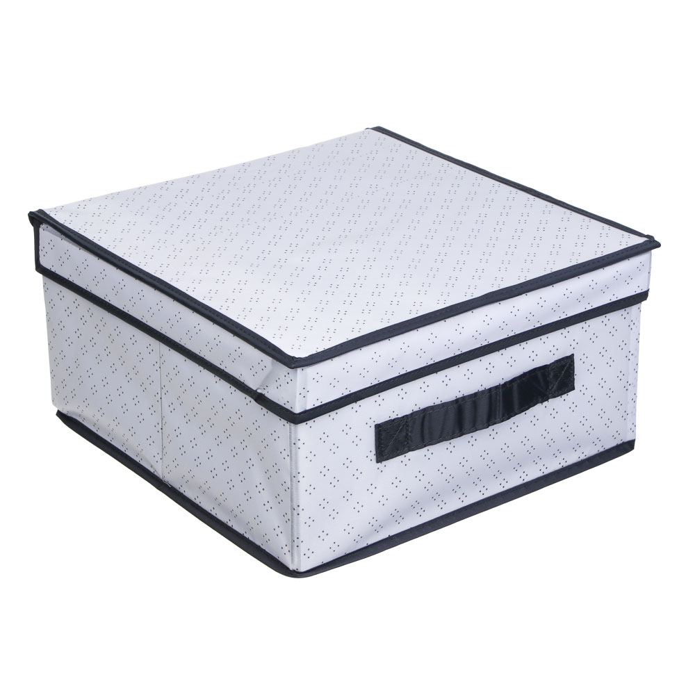 VETTA Короб с крышкой, 30x30x15 см, «Дафна», оксфорд, арт.№ 457-777