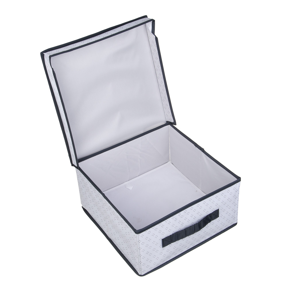 VETTA Короб с крышкой, 30x30x15 см, «Дафна», оксфорд, арт.№ 457-777