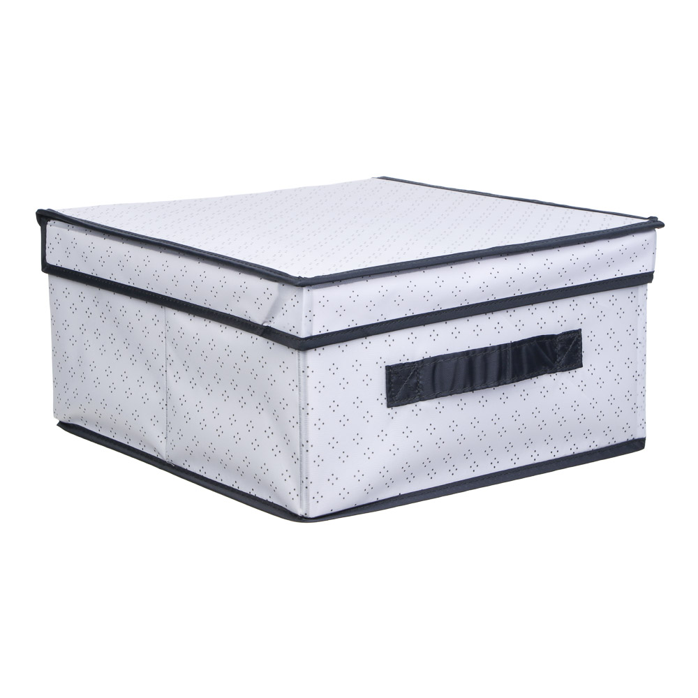 VETTA Короб с крышкой, 30x30x15 см, «Дафна», оксфорд, арт.№ 457-777