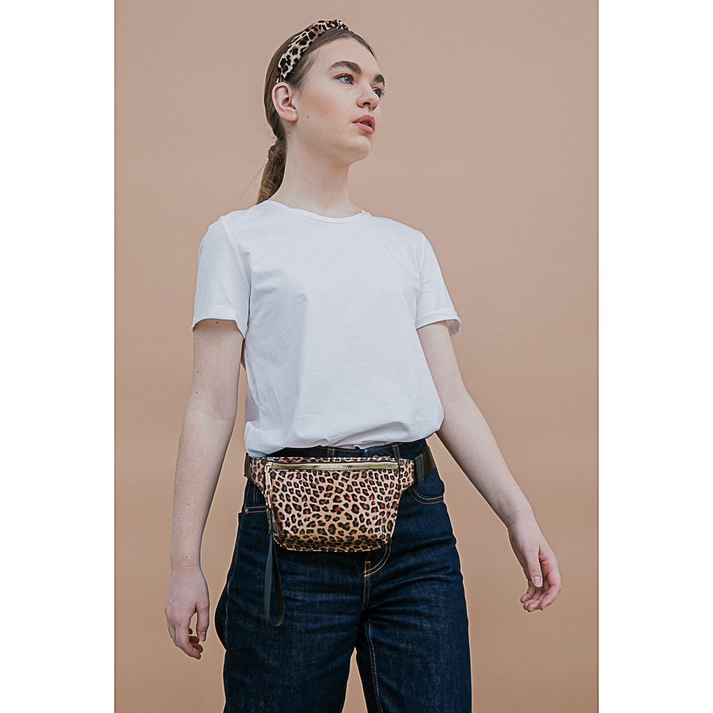 PAVO Сумка поясная, ПУ, сплав, пластик, 34х13см/32х14см, 2 дизайна, арт.№ 326-072